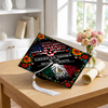 American Grown With Mexican Roots Graduation Cap Topper Decoration TH10 169221