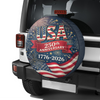 USA 250th Anniversary 1776-2026 Patriotic Tire Cover HA75 921148