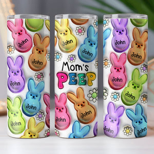 Easter Bunny Vibrant 3D Inflated Skinny Tumbler Personalized Gift For Mother's Day HO82 893562