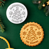 Custom Family Name Merry Christmas Cookie Stamp Gift for Bakers HA75 919626