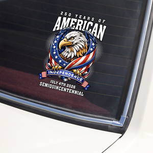 250 Years Of American Anniversary Car Window Decal Sticker TH10 898407