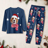 Custom Dog Christmas Photo Sleepwear Matching Clother For Dog Lovers CH07 896682