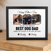 Custom Photo Happy Father's Day Best Dog Dad Picture Frame Gift For Father's Day HO82 893970