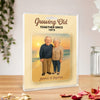 Custom Photo Growing Old Together Couple Acrylic Block Plaque, Unique Keepsake HO82 894212