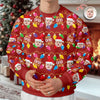 Custom Photo Christmas Best Dad Ever Ugly Sweater Gift For Family HO82 900416