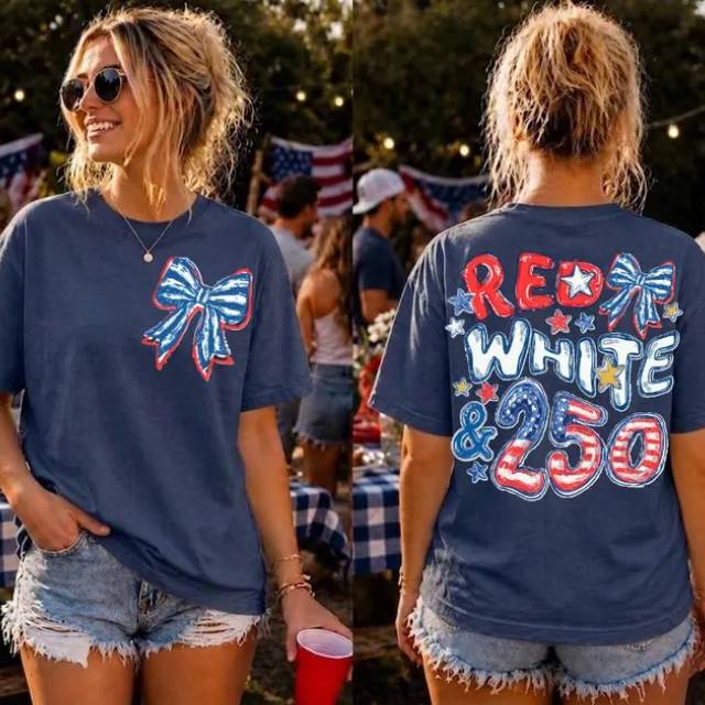 Red White Blue 250th Anniversary Patriotic Comfort Shirt HO82 902908
