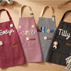 Personalized Cooking and Painting Apron With Pocket - Family Aprons, Birthday Gift HO82 904292