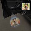 Custom Dog Photo With Vintage Retro Style Car Door Projector Light HO82 894360