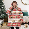 Custom Photo Have A Pawsome Christmas - Dog & Cat Hoodie Blanket HA75 898294