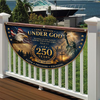 Personalized One Nation Under God 250th Anniversary Non-Pleated Fan Flag LM32 669259