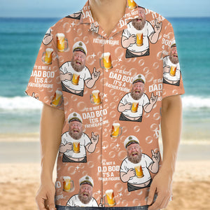 Custom Photo It Is Not A Dad Bob It's A Father Figure Familly Hawaii Shirt HO82 893750