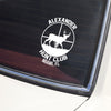 Personalized Hunting Club Car Window Decal Sticker CH07 910308