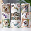 Custom Photo Dog Mom Skinny Tumbler TH10 892515