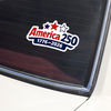 America 250 Anniversary 1776-2026 Car Window Decal Sticker CH07 910116