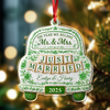 The Year We Became Mr Mrs - Personalized Acrylic Ornament CH07 899094