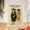 Custom Figure Acrylic Block Plaque, Unique Keepsake, Graduation Gift Female Version HA75 892334