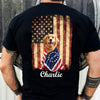 Personalized My Dog Loves America Back Shirt CH07 910538