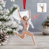 Custom Funny Photo Christmas Acrylic Ornament Christmas Gift HA75 897828