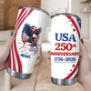 Personalized USA 250th Anniversary 1776-2026 Fat Tumbler HA75 921026