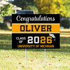 Personalized Congratulations Class Of 2026 Graduation Yard Sign TH10 898807