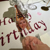 Custom Funny Face Happy 30th Birthday Cocktail Drink Stirrers Party Decoration LM32 899929