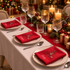 Custom Name Christmas Tree Reusable Cotton Napkin HA75 919384