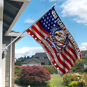 Custom Family Name 250 Years Of American Semiquincentennial Anniversary Banner House Flag TH10 898409
