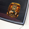 Custom Photo 100 Years Of Adventure Route 66 Car Window Decal Sticker For Car Lover TH10 898653