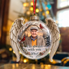 Custom Photo Memorial Sympathy Acrylic Ornament Gifts For Loss Of Mom, Dad LM32 669987
