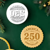 America 250 Years Anniversary - In God We Trust Cookie Stamp HA75 898454