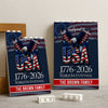 Custom Name Faith, Family & Freedom America 250 Years Patriotic Building Brick Blocks HA75 920540