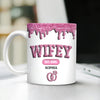 Custom Name Wifey And Hubby 3D Inflated Effect Mug Valentine's Gift TH10 896971
