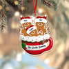 Gingerbread Christmas Acrylic Ornament Personalized Gift For Family HO82 894642