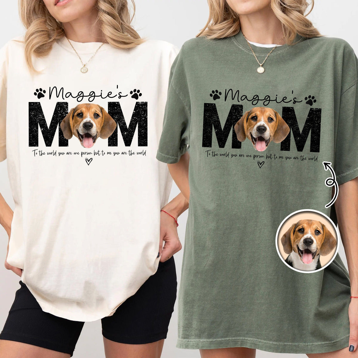 Custom Photo Dog Dad Comfort Shirt Fathers Day Gift For Dog Cat Owner HA75 921378