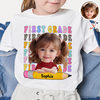 Custom Photo Back To School Shirt First Day Of School - Personalized Kid Shirt HA75 921702