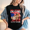 Custom Dog Cat Photo American Eagle Flag 250th America Anniversary Dark Shirt LM32 899083