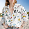 Custom Name Teacher Blouse Shirt Appreciation Gift CH07 180184