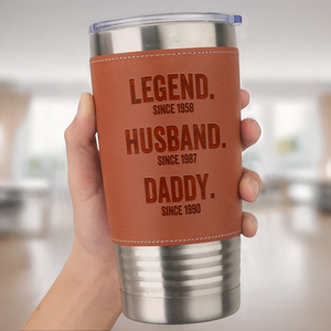 Legend Husband Daddy Leather Tumbler TH10 894055