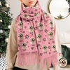 Custom Pet Photo Wool Scarf Gift For Pet Lovers LM32 897665