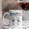 Personalized Grandkids Make Life More Grand White Mug HA75 920388