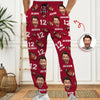 Custom Photo, Name And Number Sweatpants Christmas Gift For Football Lovers CH07 899482