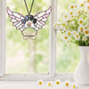 Custom Photo Pet Memorial With Angel Wings and Paw Print Suncatcher TH10 898115