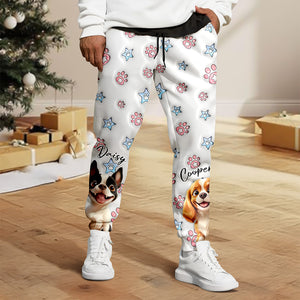 Custom Baby Dog Of Mom 3D Effect Sweatpants For Dog Lovers LM32 895935
