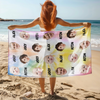 Custom Name And Photo Beach Towel TH10 892799