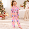 Custom Name And Dumpling Pattern Christmas Pajamas For Kids TH10 171439