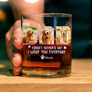 Custom Photo Daddy Forget Father‘s Day We Woof You Everyday LM32 893545