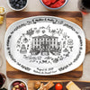 Personalized Wedding Venue Platter Plate Wedding Gift for Couple, Newlyweds LM32 670327