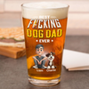 Personalized Best Dog Dad Ever Beer Glass - Gift for Father’s Day HO82 902510