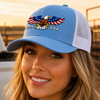 250th Anniversary USA Patriotic Embroidered Trucker Hat CH07 911944