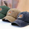 Custom Photo Human Belongs To Cat Washed Denim Baseball Cap HA75 897230